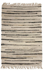 Sturbridge Rag Rug Cotton Stone 2' x 3' by Homeportonline