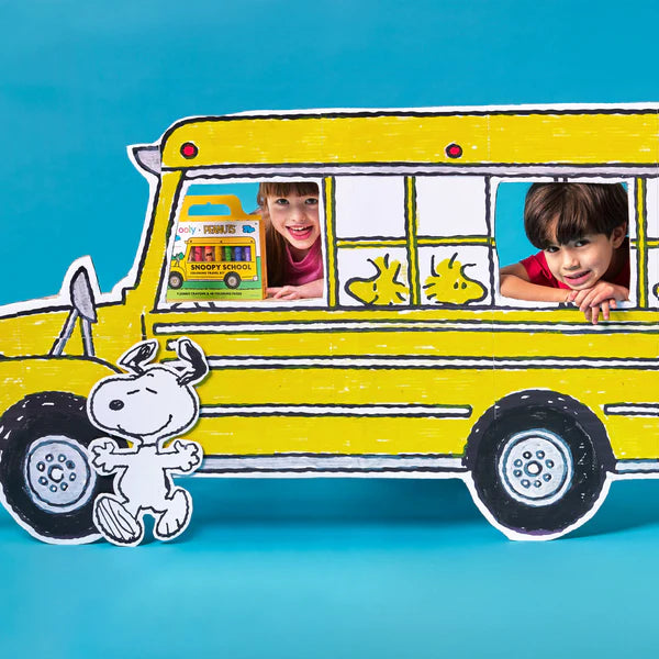Ooly x Peanuts Snoopy School Coloring Travel Kit by Homeportonline