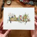 Lizzy Gass Mini Giclee Shelves Prints