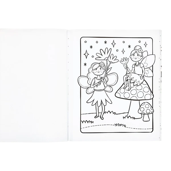 Coloring Book Princesses & Fairies by Homeportonline