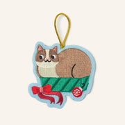 Cat In Box Ornament