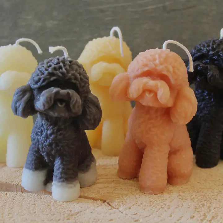 Poodle, Doodle Beeswax/ Soy Blend Candle