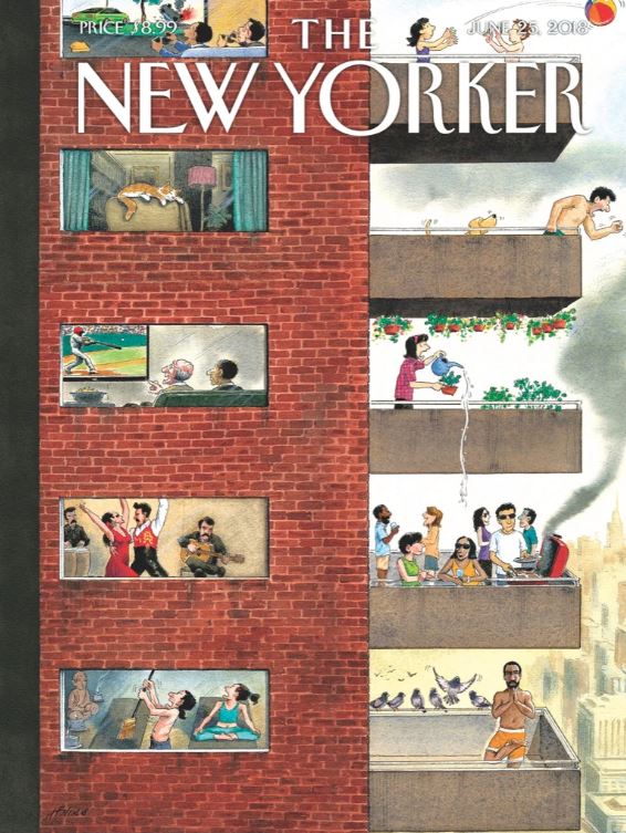 New Yorker Puzzle 500 Piece City Living by Homeportonline