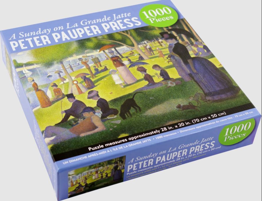 Puzzle 1000 Piece Sunday on La Grande Jatte by Homeportonline