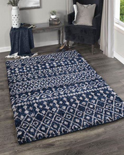 Nardik Blue 5’ X 7′ by Homeportonline
