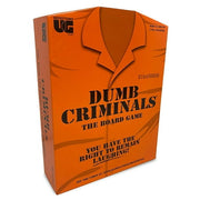 Dumb Criminals Party Game from University Games  2 to 4 Players Ages 12 and Up