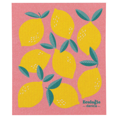 Lemon Swedish Sponge Cloth by Homeportonline