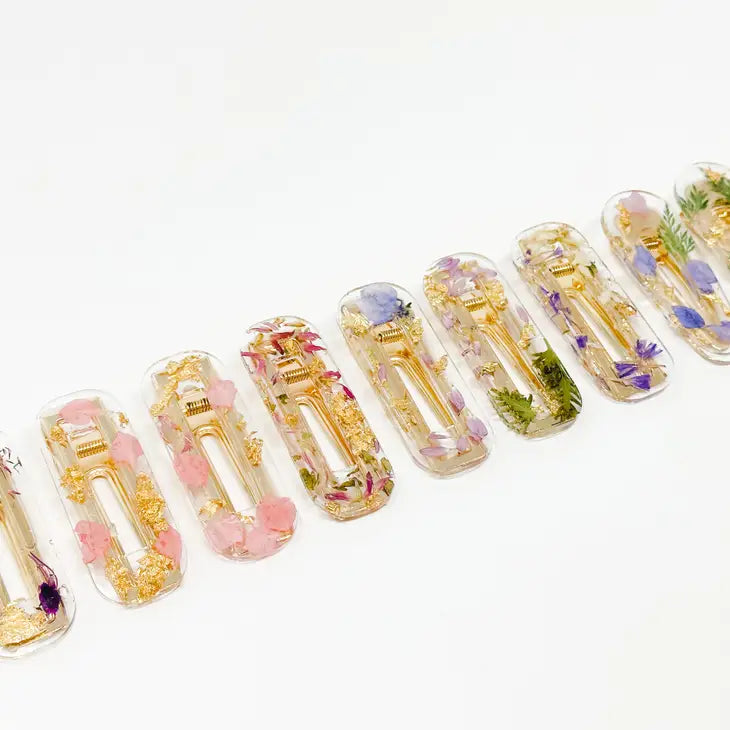 Sale!Floral Hair Clips