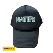 9th Generation Foam Trucker Hat - All Black by Lenny's Shoe & Apparel