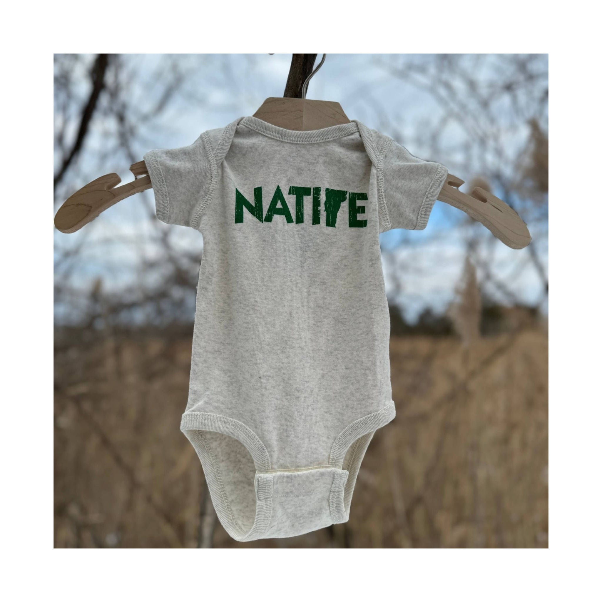 9th Generation Infant Onesie - Oat by Lenny's Shoe & Apparel
