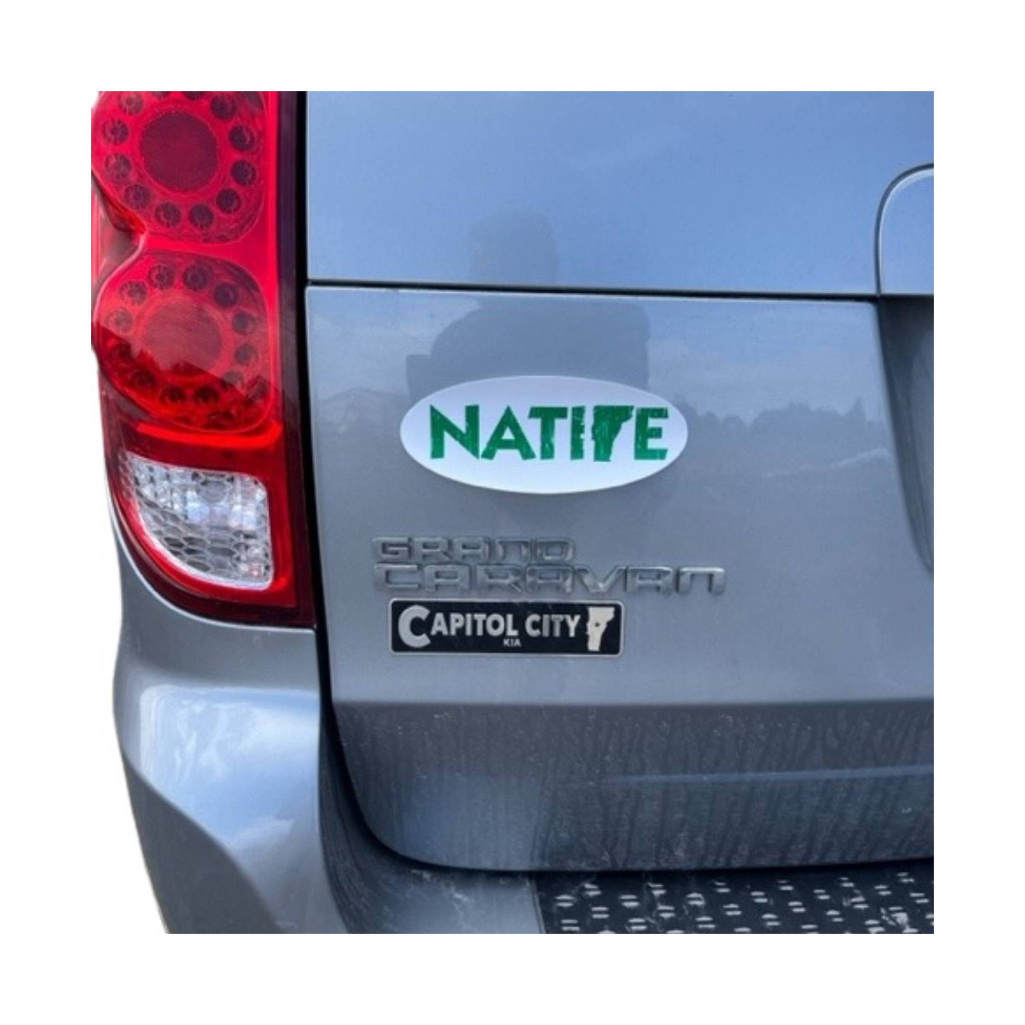 9Th Generation Vermont Euro sticker - White by Lenny's Shoe & Apparel