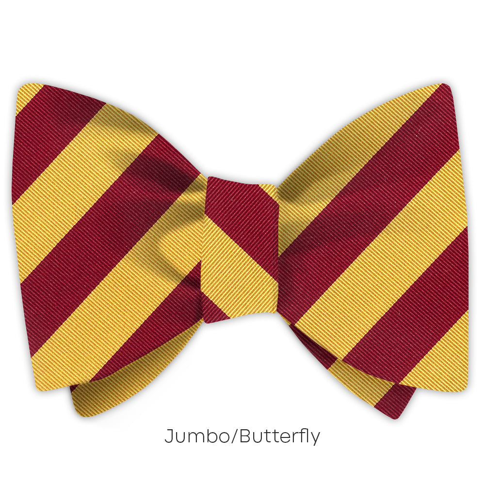 Academy Gold/Maroon - bow ties