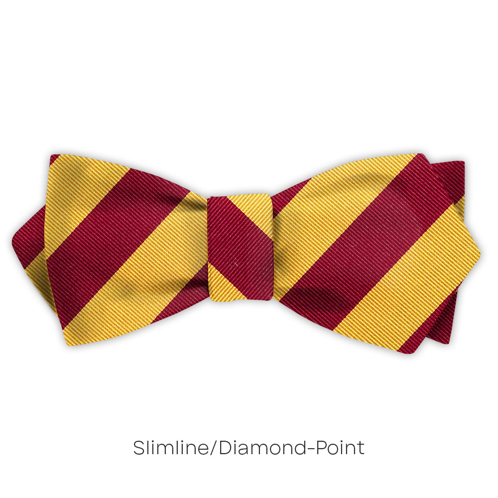 Academy Gold/Maroon - bow ties