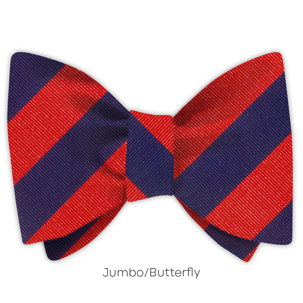 Academy Navy/Red - bow ties