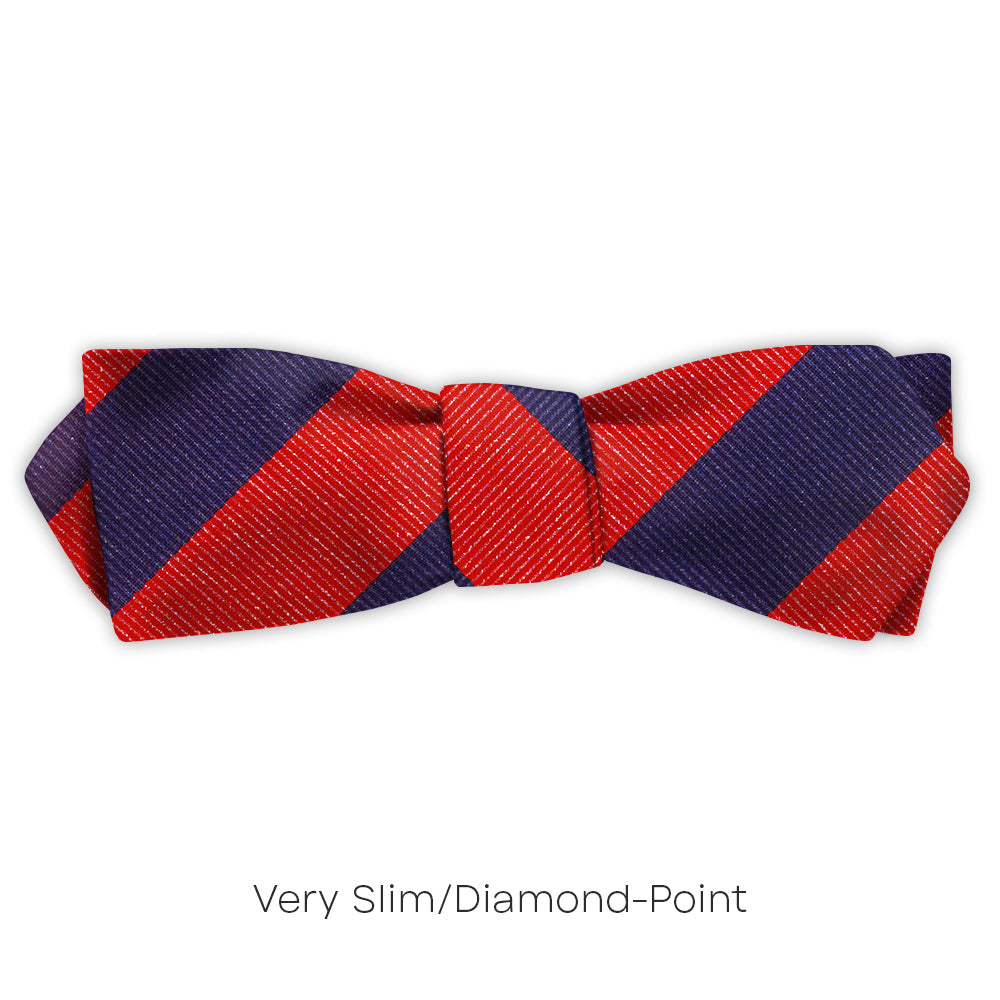 Academy Navy/Red - bow ties