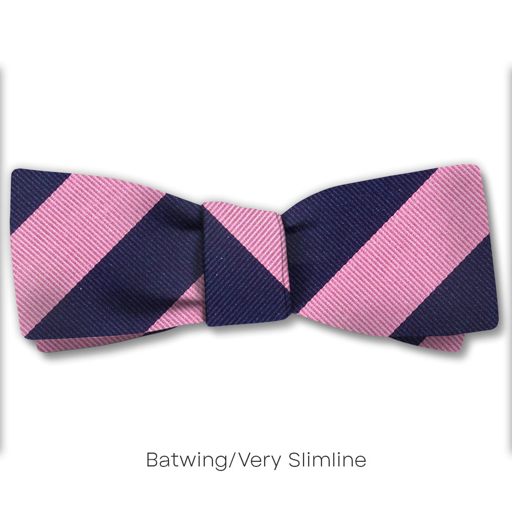 Academy Pink/Navy - bow ties