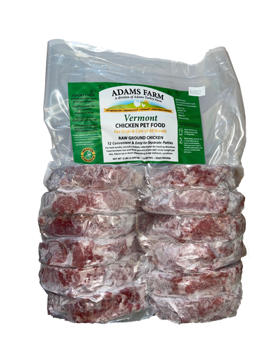 Adams Chicken Patties Dog Food 5lb