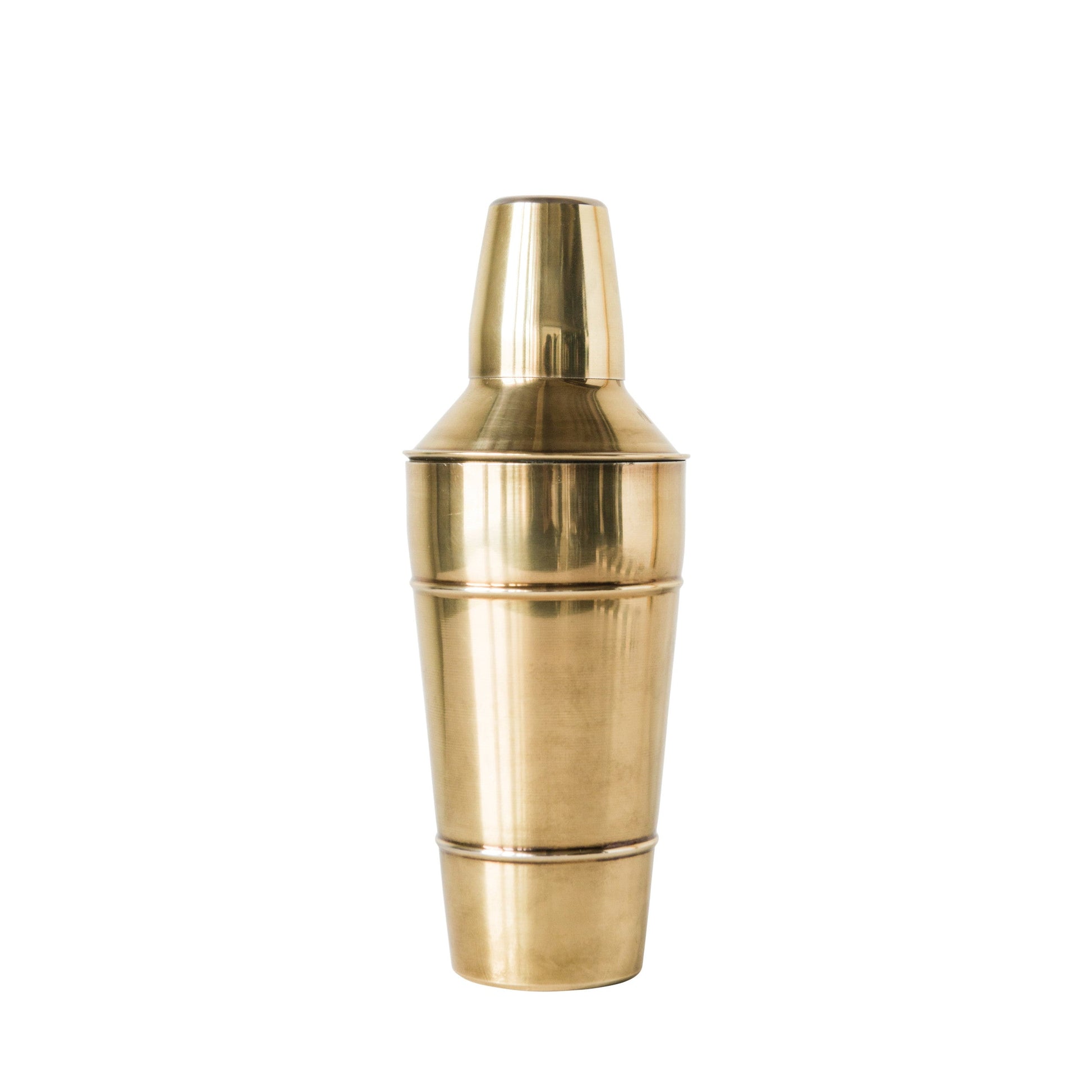 Cocktail Shaker - Stainless Steel Gold by Homeportonline
