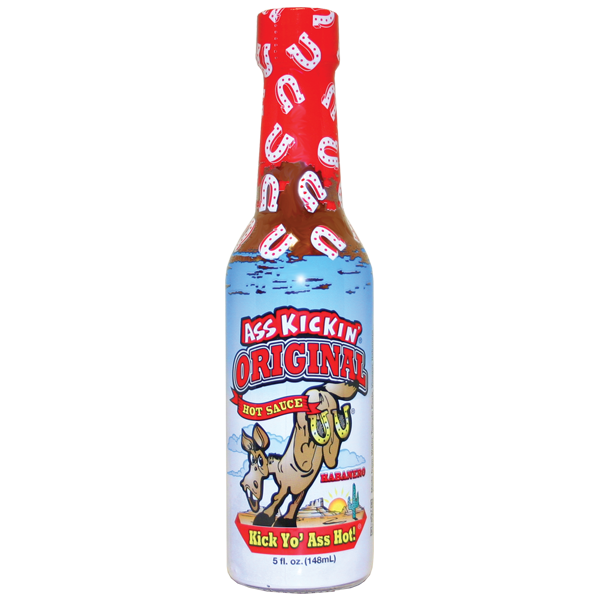 Barbecue Hot Sauce Ass Kickin Original by Homeportonline