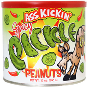 Ass Kickin Spicy Pickle Peanuts by Homeportonline