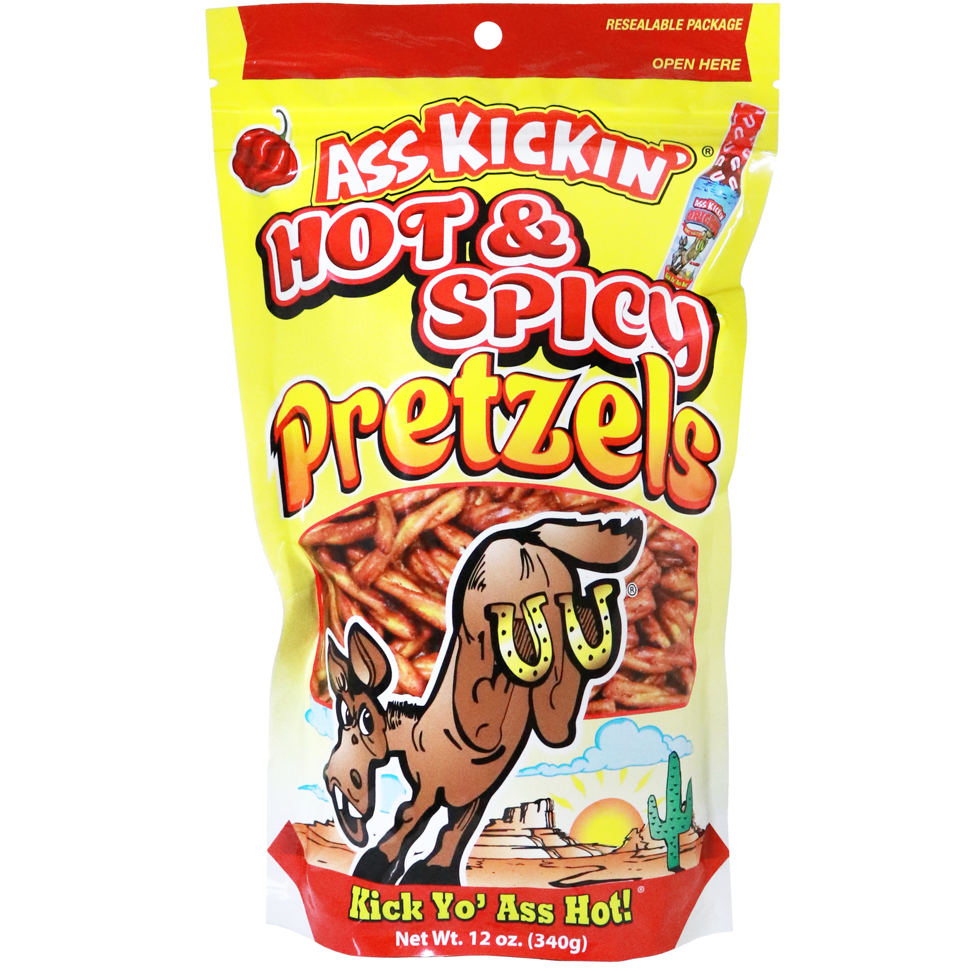 Ass Kickin’ Hot and Spicy Pretzels by Homeportonline