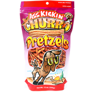 Ass Kickin’ Churro Twisted Pretzels 12oz Bag by Homeportonline