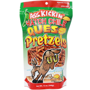 Ass Kickin’ Hatch Chile Queso Twisted Pretzels 12oz Bag by Homeportonline