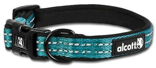 Alcott Adventure Collar Blue 5/8" 10-14" by Pet Food Warehouse