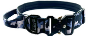 Alcott Tactical Black Camo Collar w/ Control Handle Heavy Duty Metal Clasp Xlg