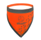 Alcott Visibility Bandana Neon Orange Small