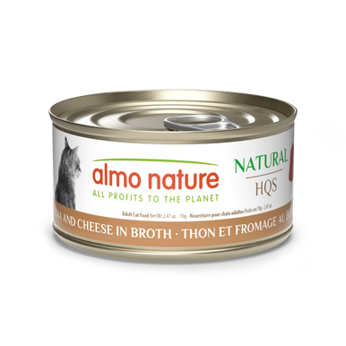 Almo Nature HQS Natural Tuna with Cheese 2.47oz