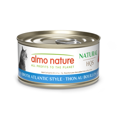 Almo Nature HQS Natural Atlantic Tuna 2.47oz