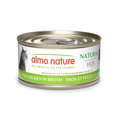 Almo Nature HQS Natural Tuna and Chicken 2.47oz