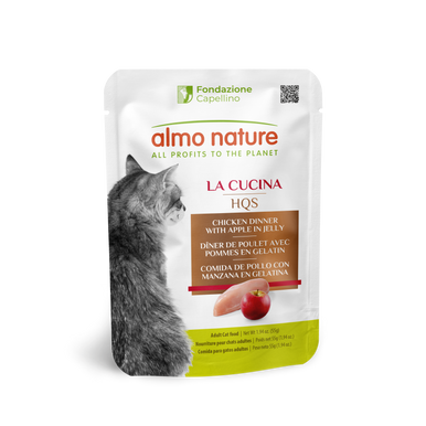 Almo Nature La Cucina Chicken with Apple in Jelly 1.94oz Pouch