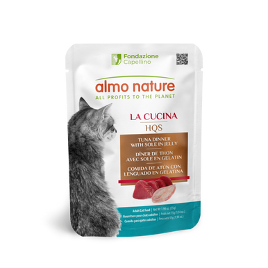 Almo Nature La Cucina Tuna with Sole in Jelly 1.94oz Pouch
