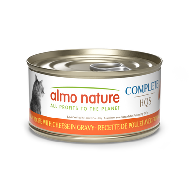 Almo Nature Complete Chicken with Cheese in gravy  2.47oz