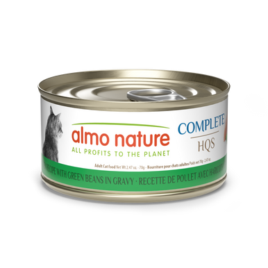 Almo Nature Complete Chicken with Green Beans in gravy  2.47oz