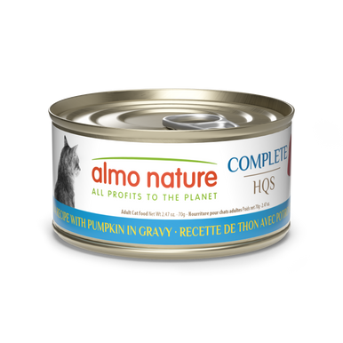 Almo Nature Complete Tuna with Pumpkin in gravy  2.47oz