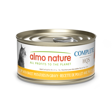 Almo Nature Complete Chicken with Sweet Potatoes in gravy 2.47oz
