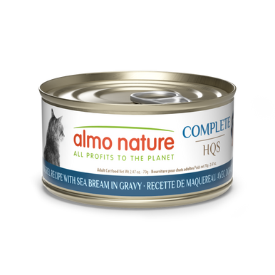 Almo Nature Complete Mackerel with Sea Bream in gravy 2.47oz