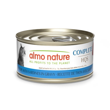 Almo Nature Complete Tuna with Sardines in gravy 2.47oz