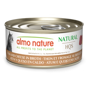 Almo Nature HQS Natural Tuna and Cheese in Broth 5.29oz