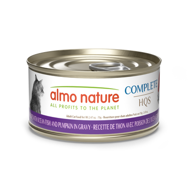Almo Nature Complete Tuna with Oceanfish and Pumpkin in gravy 2.47oz
