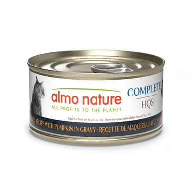 Almo Nature Complete Mackerel with Pumpkin in gravy 2.47oz