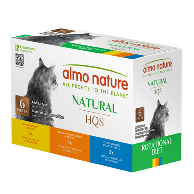 Almo Nature HQS Natural Rotational Diet 6pk of 5.29oz cans