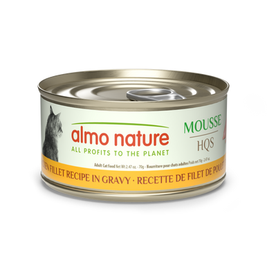 Almo Nature Natural Mousse Chicken Recipe in gravy  2.47oz