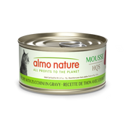 Almo Nature Natural Mousse Tuna Recipe with Zucchini in gravy  2.47oz