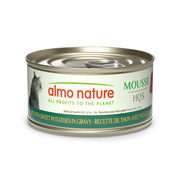 Almo Nature Natural Mousse Tuna Recipe with Sweet Potatoes in gravy 2.47oz