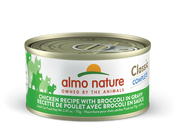 Almo Nature Classic Complete Chicken with Broccoli in gravy 2.47oz