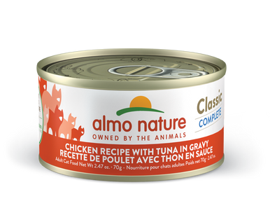 Almo Nature Classic Complete Chicken with Tuna in gravy 2.47oz